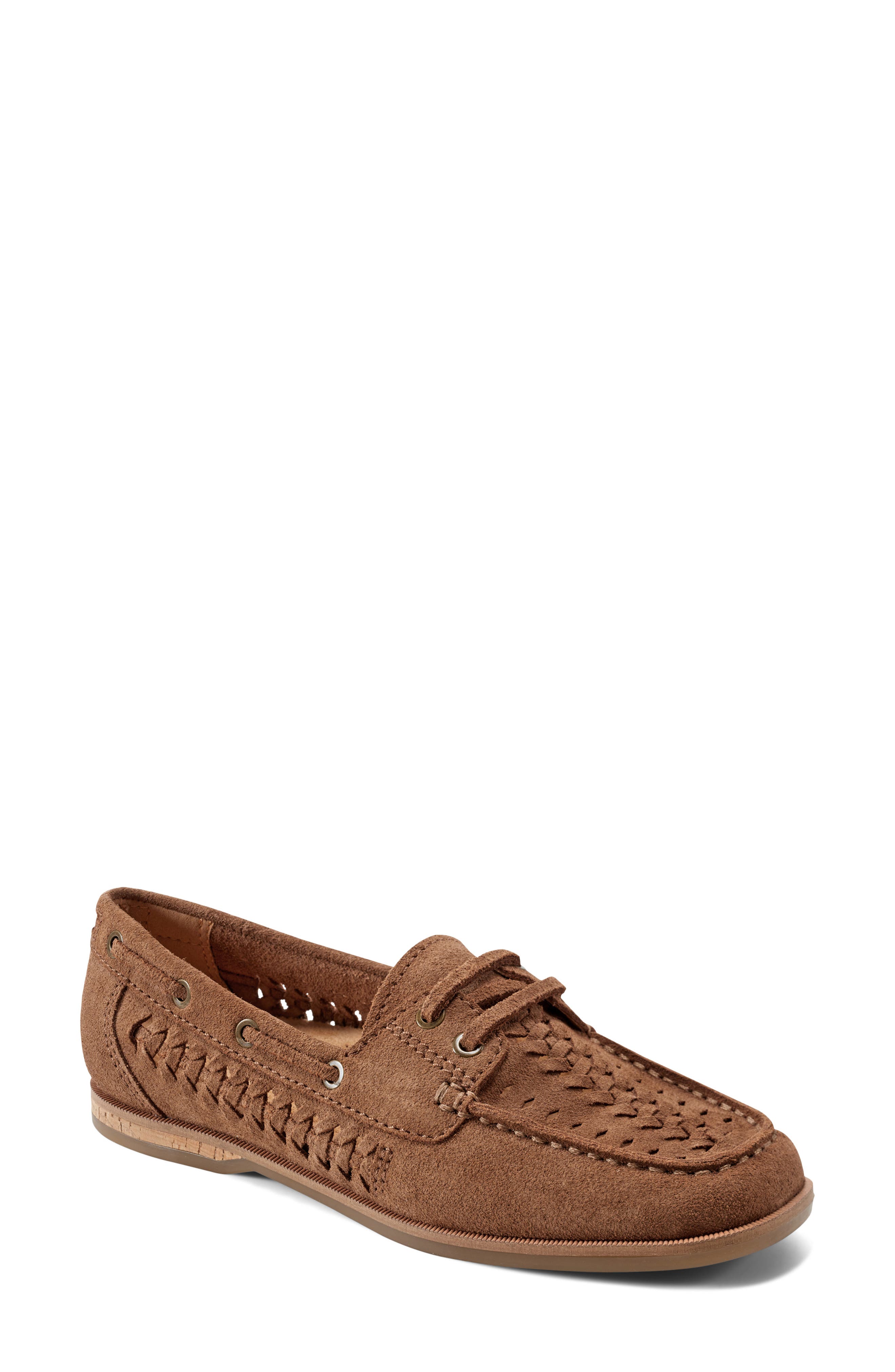 Earth<sup>®</sup> Wishing Boat Shoe, Main, color, Dark Brown