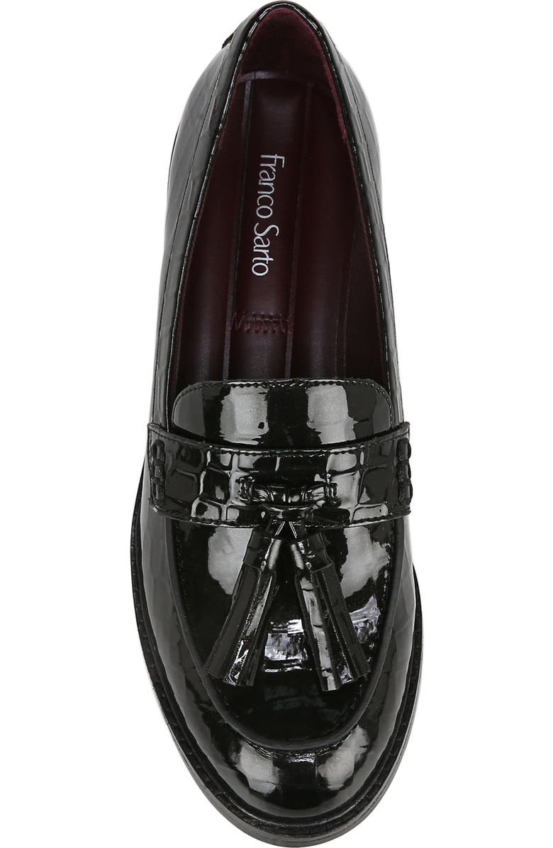 Franco Sarto Carolyn Low Tassel Loafer, Alternate, color,