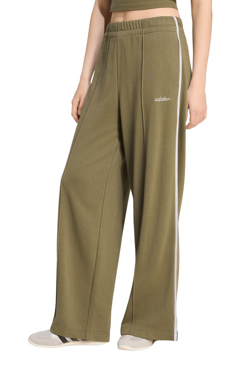 Wide Leg Pants, Main, color, OLIVE STRATA/ SOLID GREY