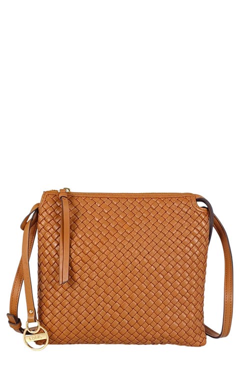 Maddie Woven Crossbody Bag