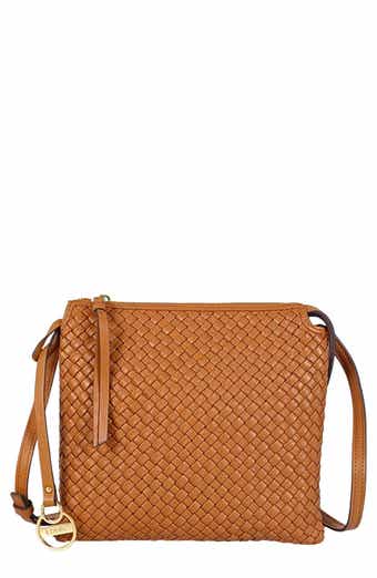 LODIS Maddie Woven Crossbody Bag