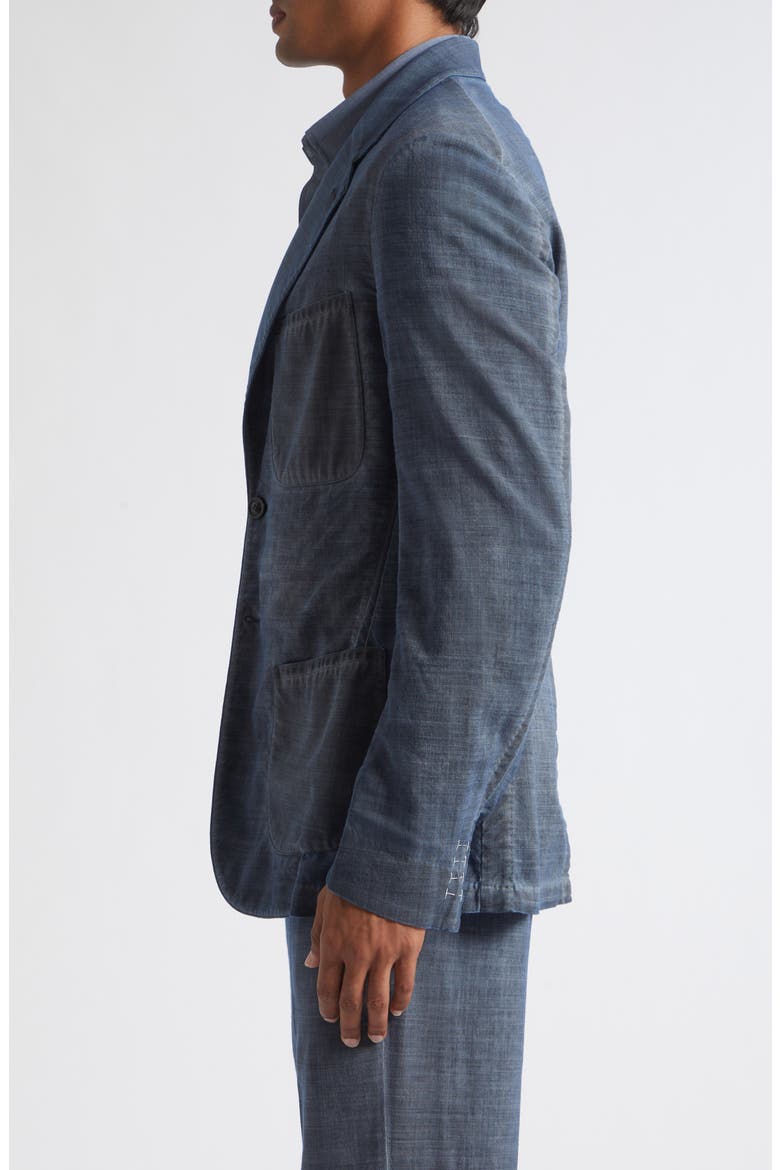 Double Dyed Wool Sport Coat, Alternate, color, ARMY BLUE
