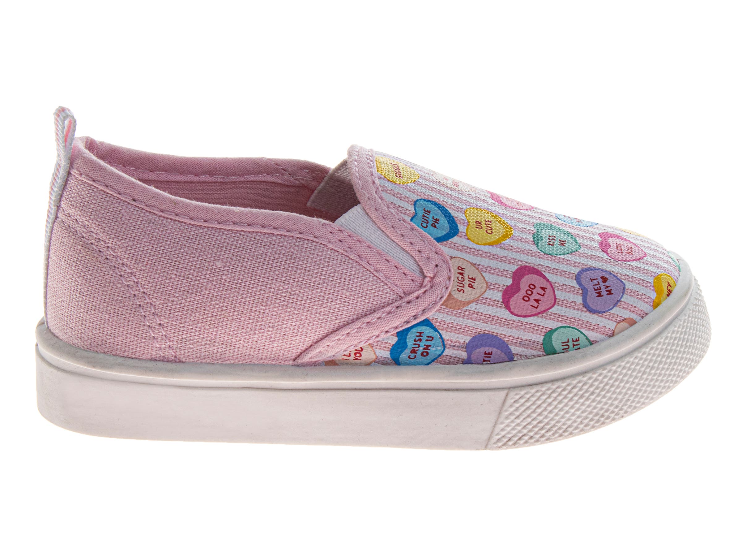 SweetHearts Conv. Hearts Slip-On 5-10, Alternate, color, Lilac Multi