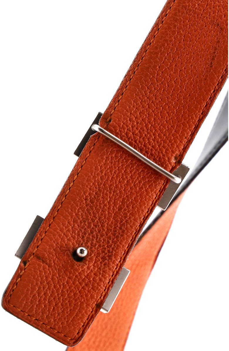 Pre-Owned Hermes Constance Reversible Belt Leather Medium, Alternate, color, Black