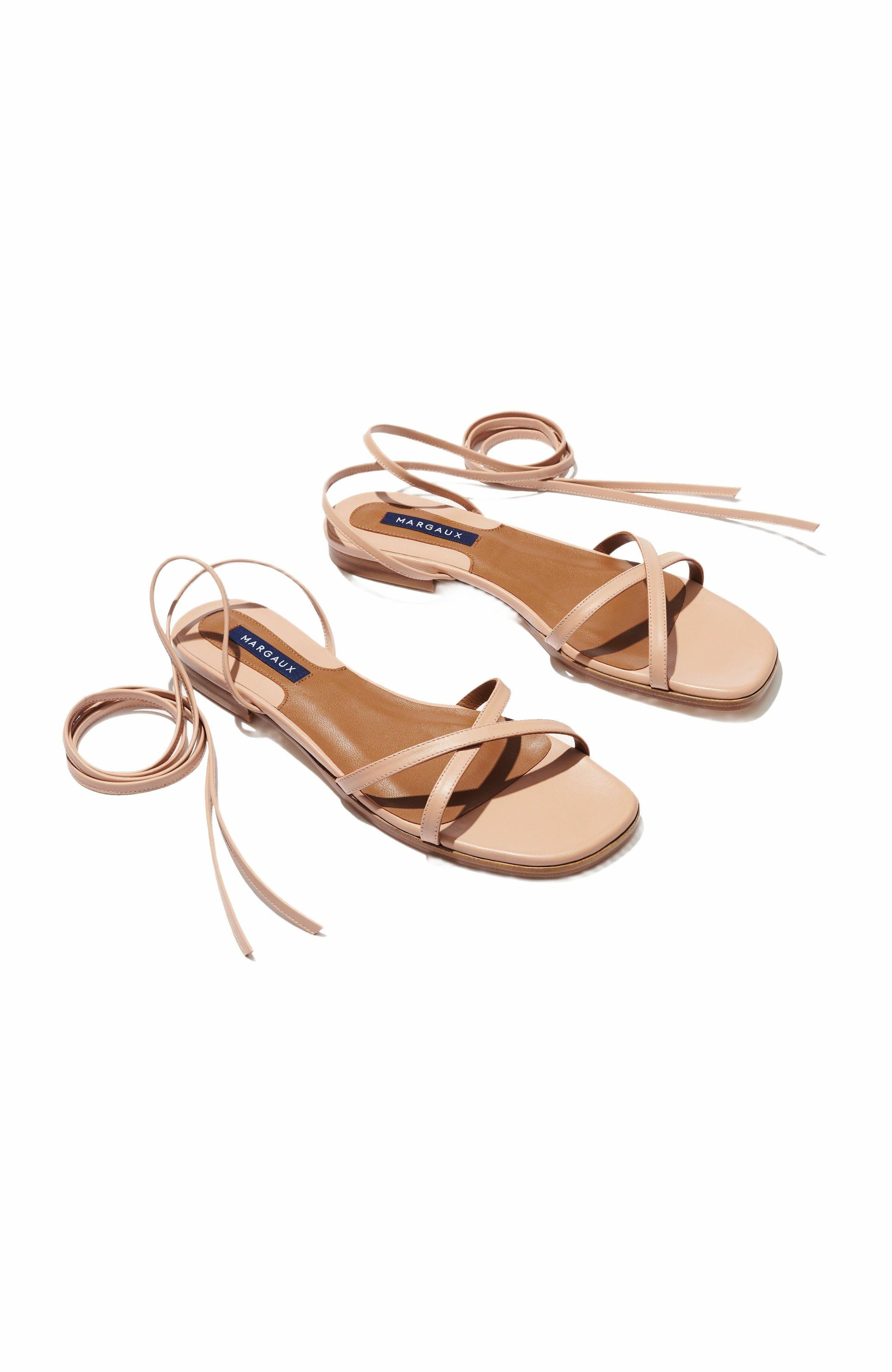 The Wrap Sandal, Alternate, color, Rose