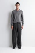 COS Fold Loose-Fit Wide-Leg Jeans