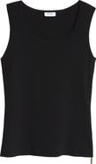 Akris punto Scoop Neck Crepe Tank