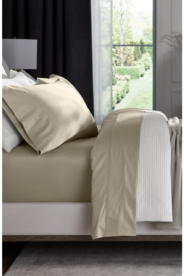 Signature Hemmed Sheet Set, Alternate, color, OAK