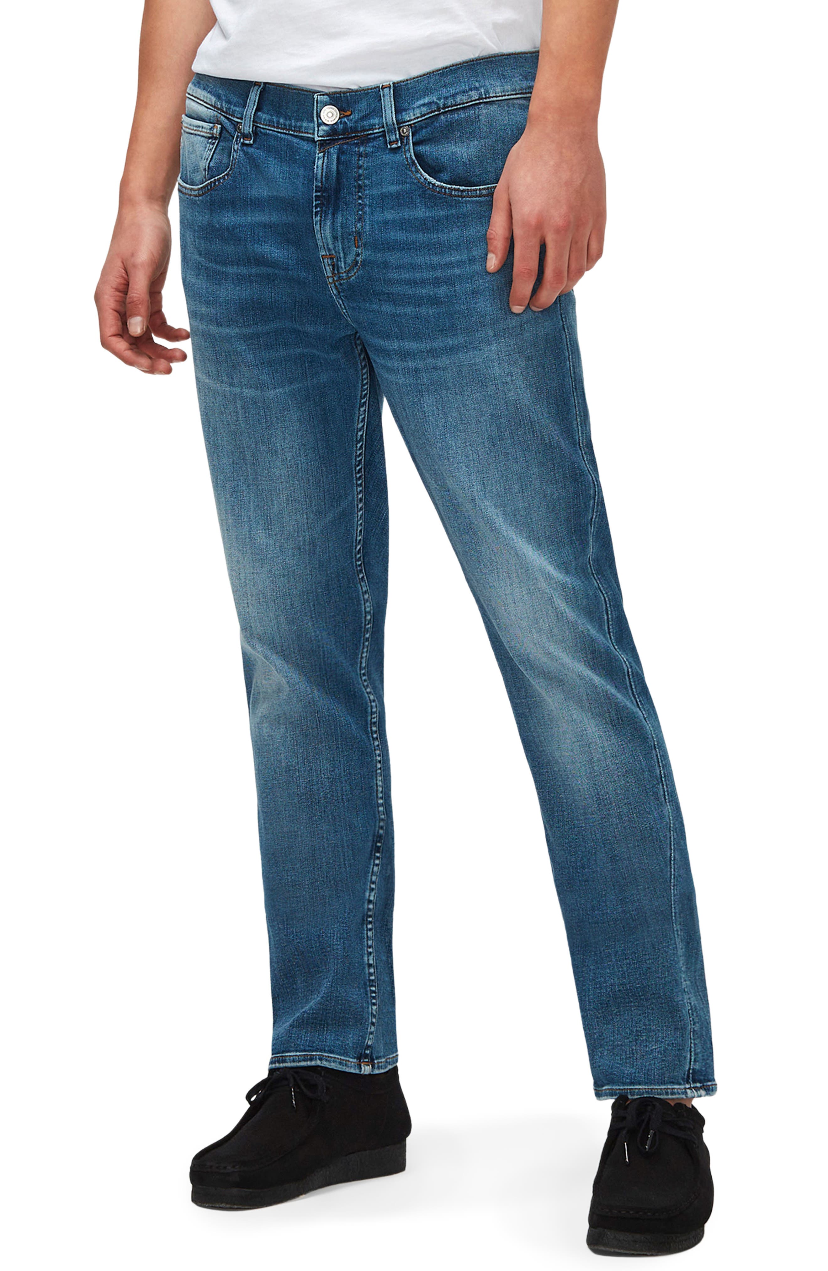 7 For All Mankind Slimmy Tapered Fit Jeans in Intuitive 