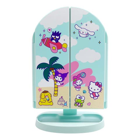 Hello Kitty® & Friends Vacay Arch Trifold Makeup Mirror
