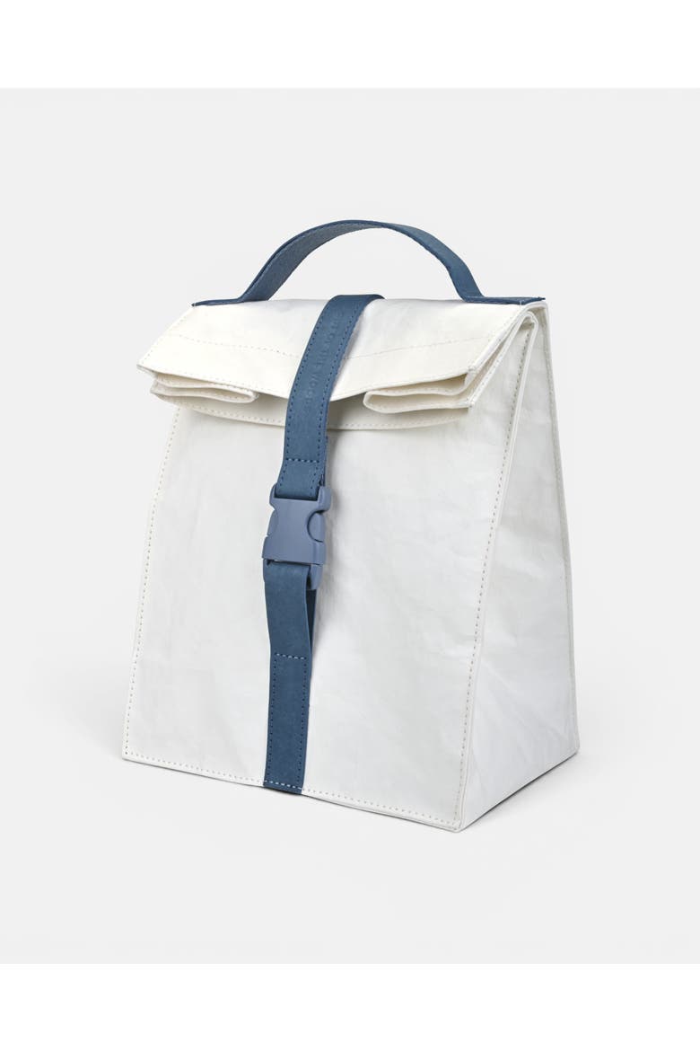 Paper Sack Lunch Cooler, Main, color, White
