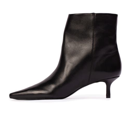Black Suede Studio Harlow 50 Boot In Black