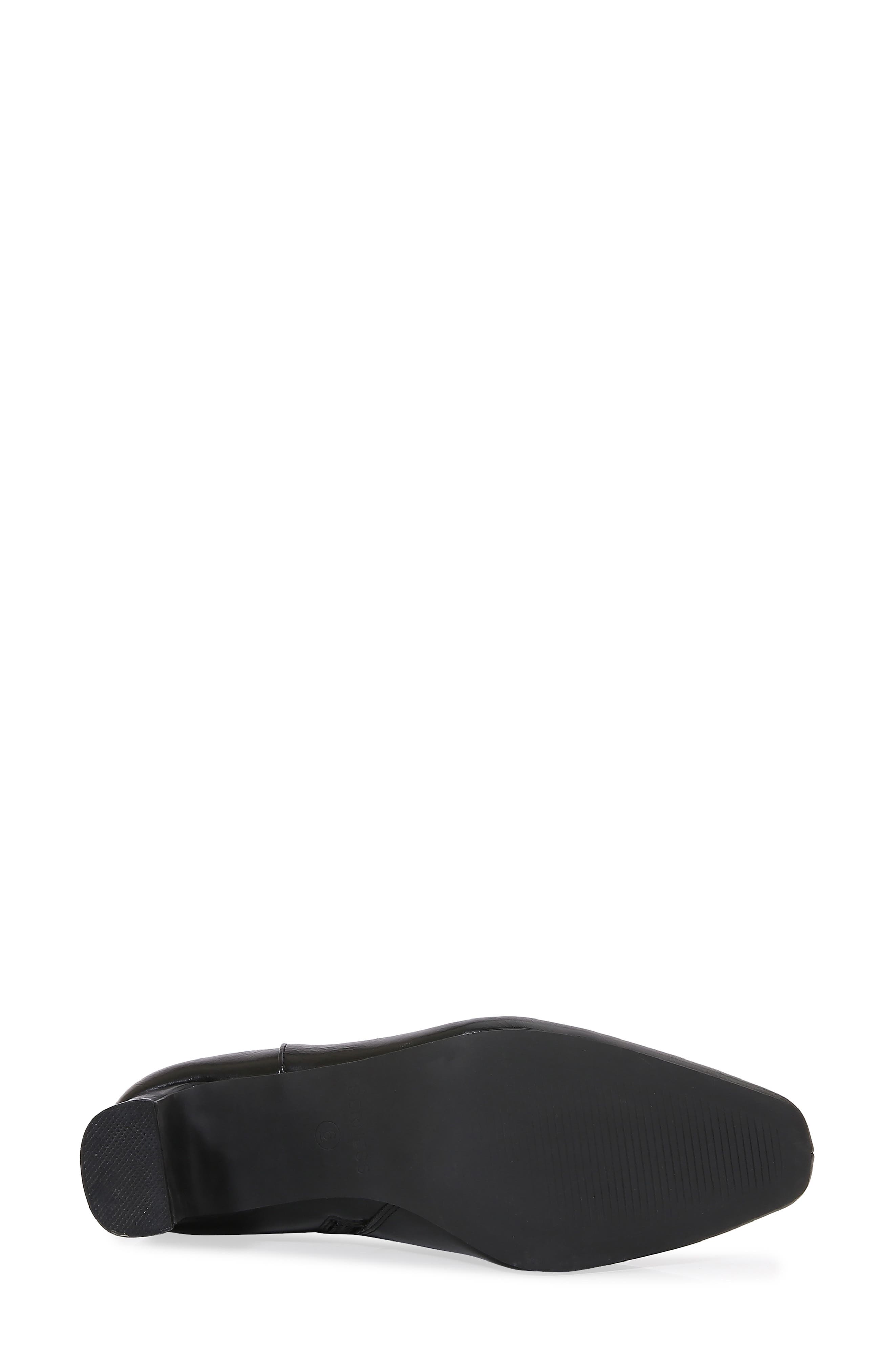 BERNESS Crinkle Textured Bootie, Alternate, color, Black