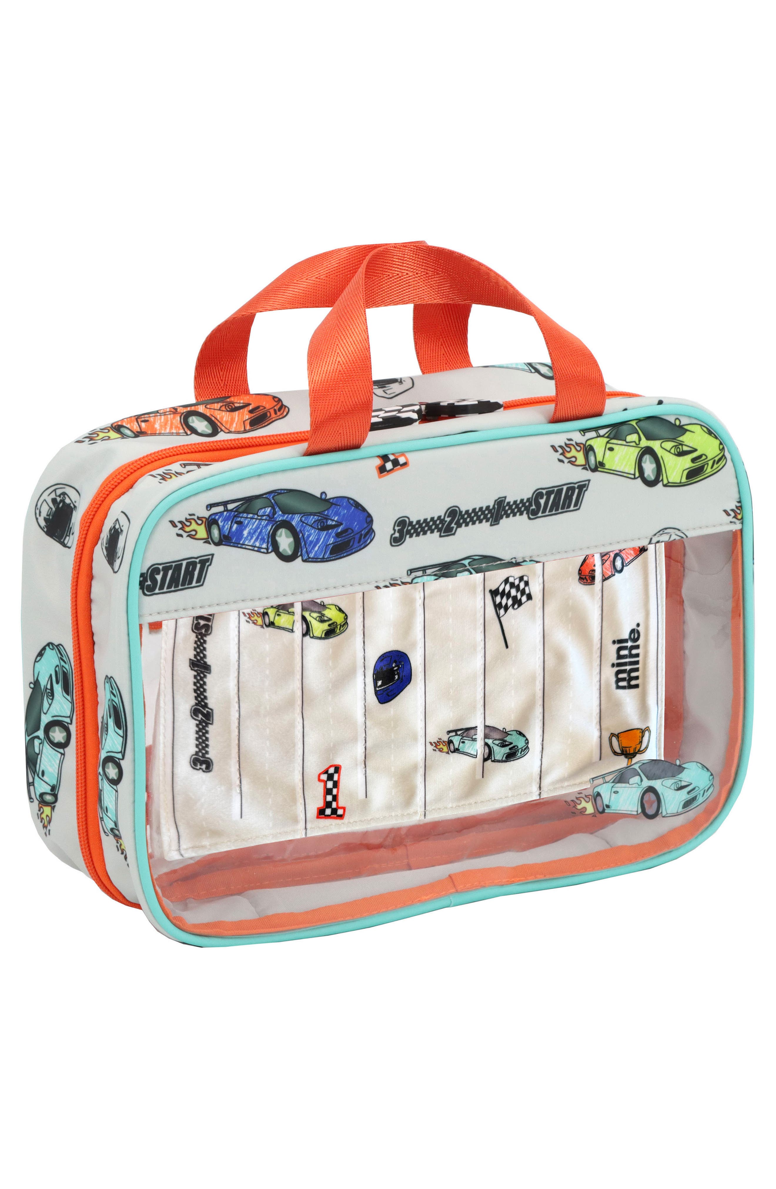 MYTAGALONGS Kids' Mini Madrid Clear Hand Case, Alternate, color, Grey