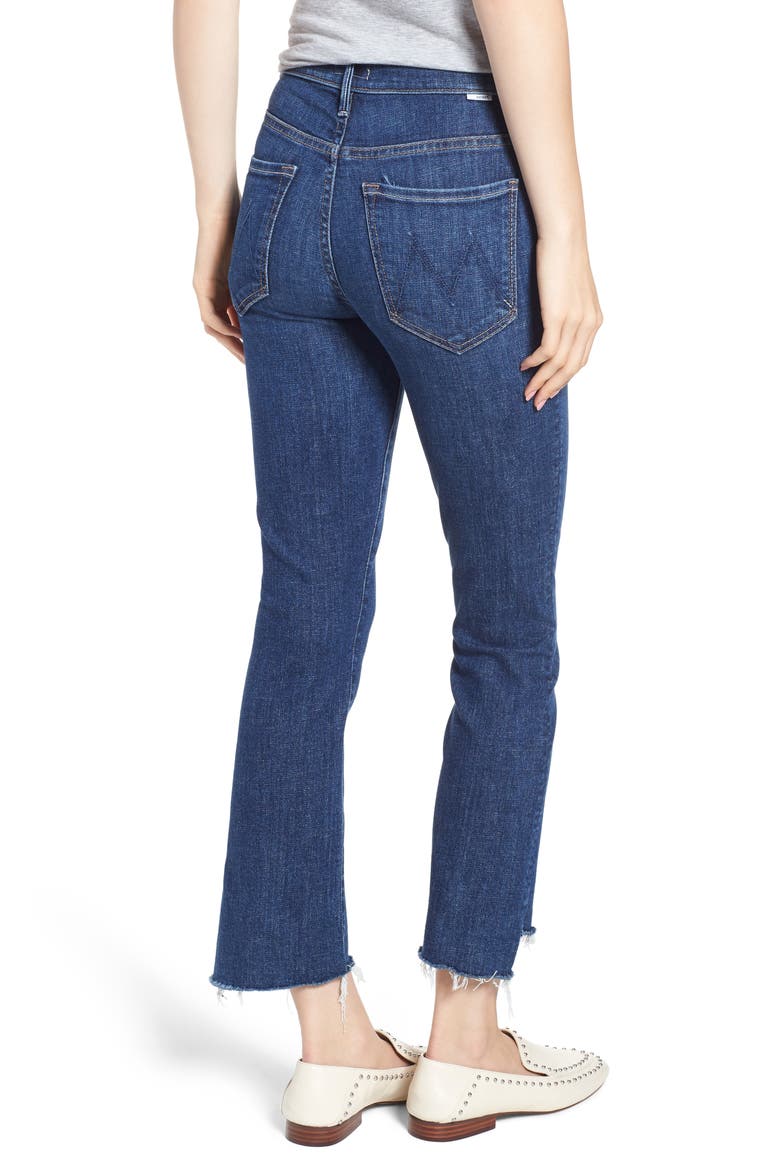 'The Insider' Crop Step Fray Jeans, Alternate, color, CRUSHING IT