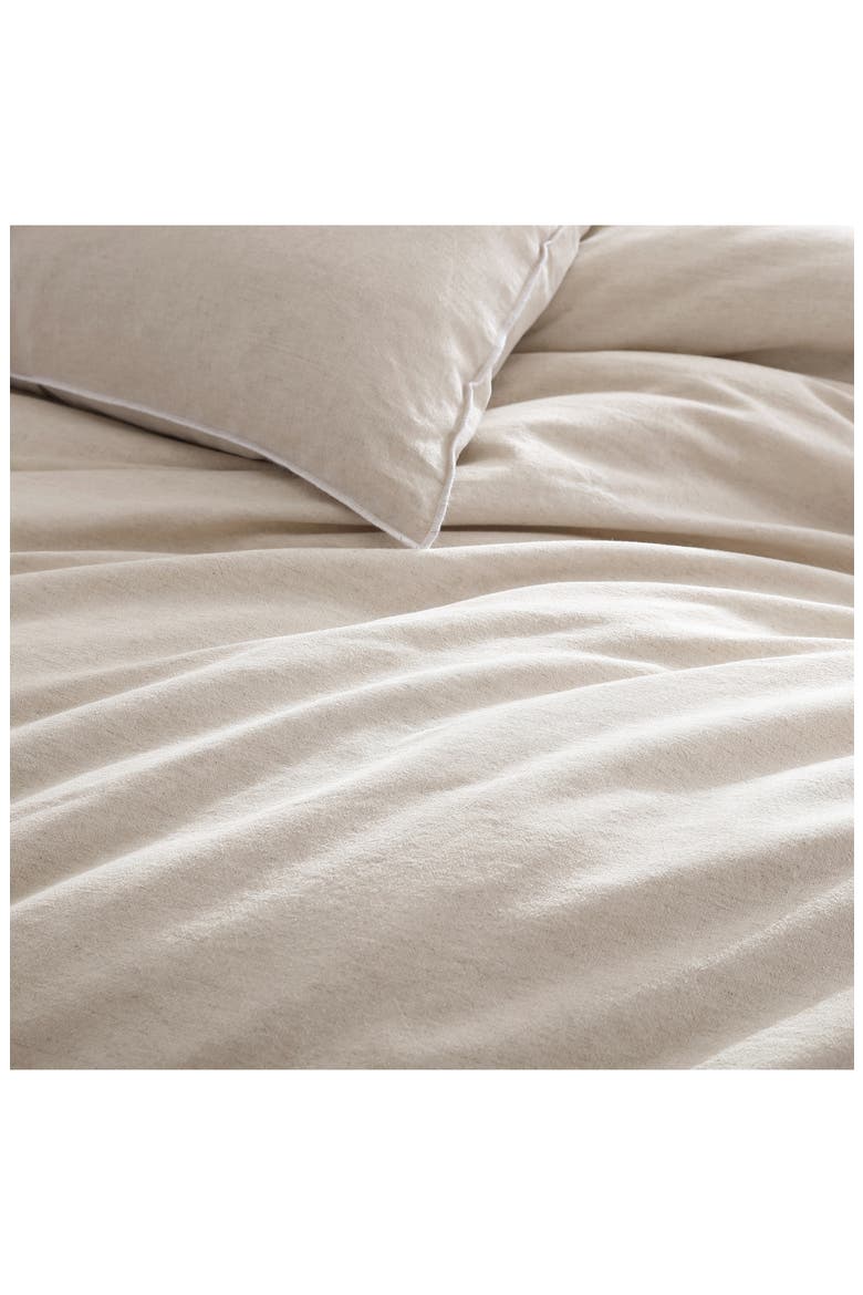 Washed Linen & Cotton Duvet Cover & Sham Set, Alternate, color, LINEN