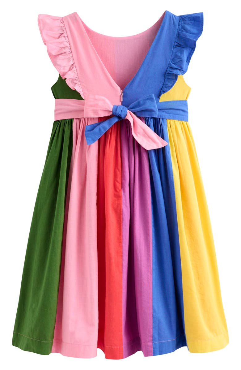 Mini Boden Kids' Prudence Bow Back Party Dress, Alternate, color, 