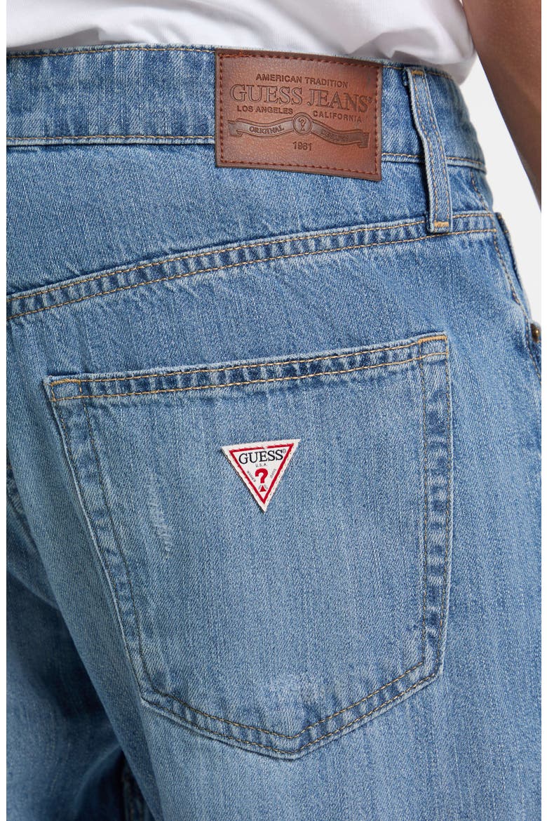 G16 Relaxed Straight Leg Jeans, Alternate, color, LIGHT BLUE