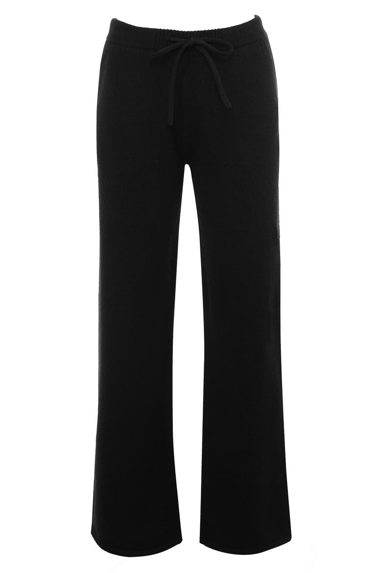 Chelsea Knit Pants, Alternate, color, BLACK