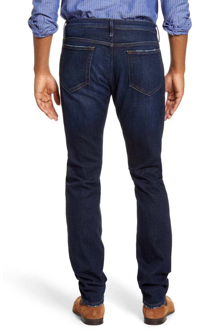 L'Homme Slim Fit Jeans, Alternate, color, BALTIC