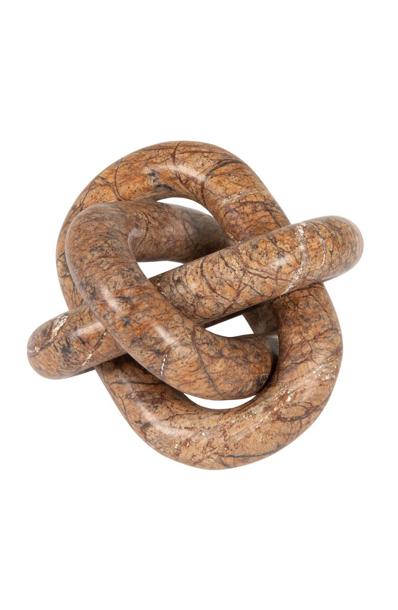 Storied Home Marble Chain Link, Brown, Main, color, Brown