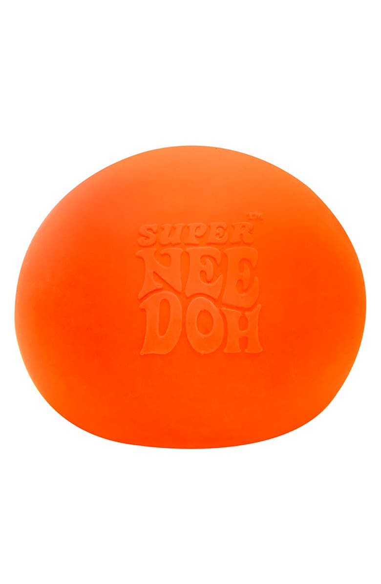 Schylling Super NeeDoh The Groovy Glob! Squishy, Squeezy, Stretchy Stress Ball - Colors Vary, Alternate, color, 