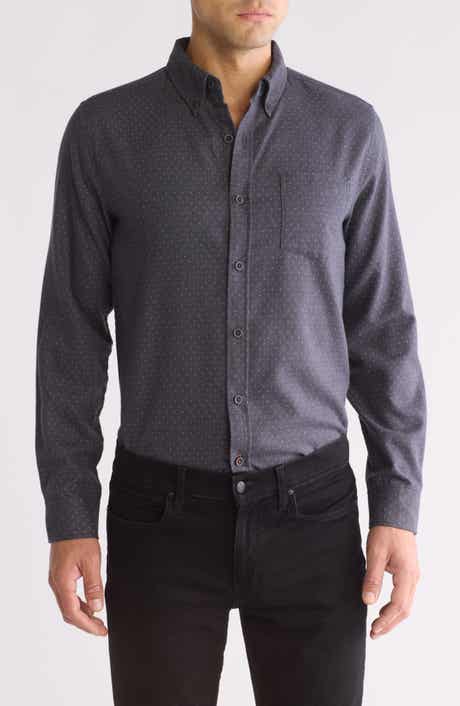 WEATHERPROOF VINTAGE Brushed Dot Flannel Shirt