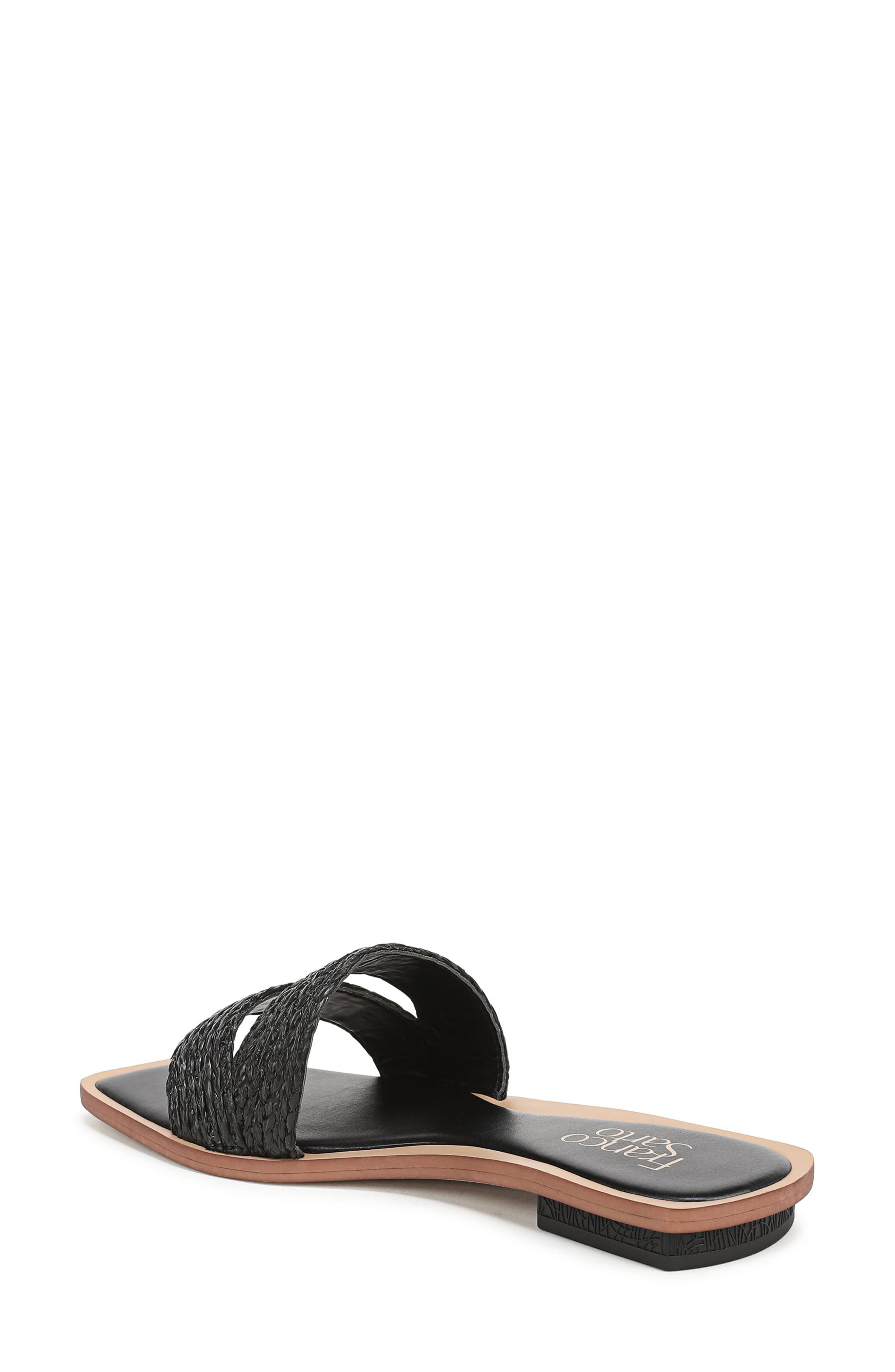 Franco Sarto Emilana Slide Sandal, Alternate, color, Black