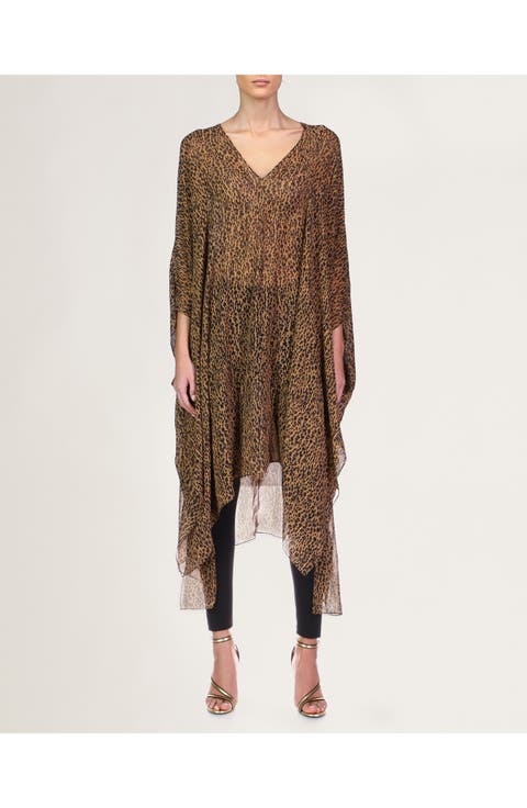 Reyna Leopard Kaftan