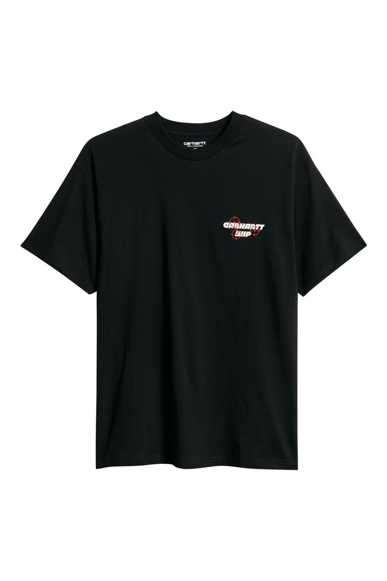 Wiptopia Organic Cotton Graphic T-Shirt, Alternate, color, BLACK