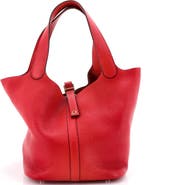Pre-Owned Hermes Picotin Lock Bag Clemence MM