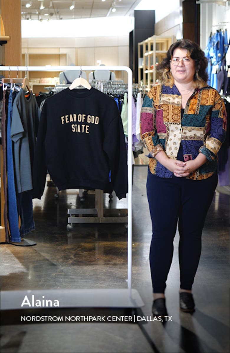 Kids' Logo Graphic Sweatshirt, sales video thumbnail