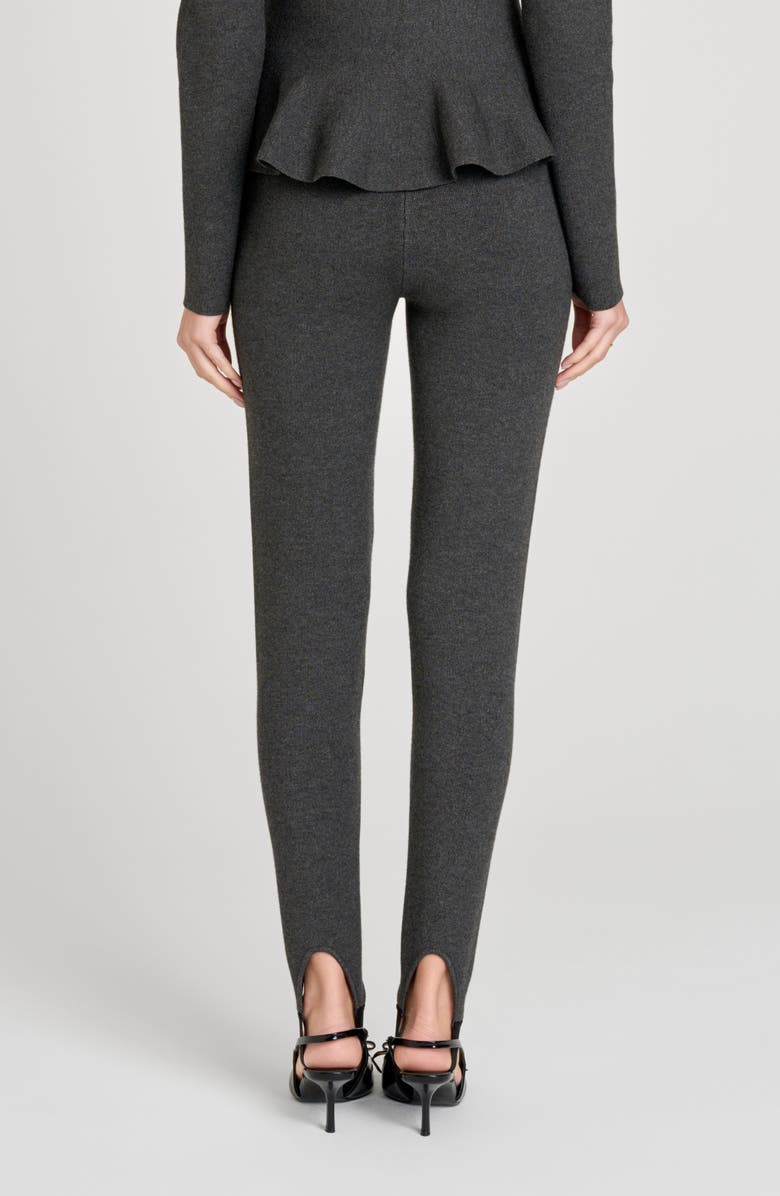 WAYF Brooklyn Stirrup Leggings, Alternate, color, Charcoal