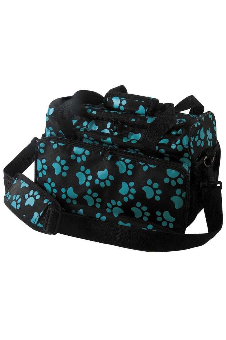 Pet Grooming Travel Tote Bag with Zipper 28.8", Main, color, Turquoise