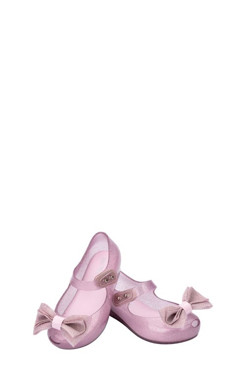 Mini Melissa Girls' Ultragirl Sweet Xii Ballet Flats - Toddler In Pink