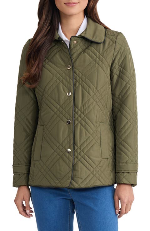 Triple Diamond Quilted Jacket
