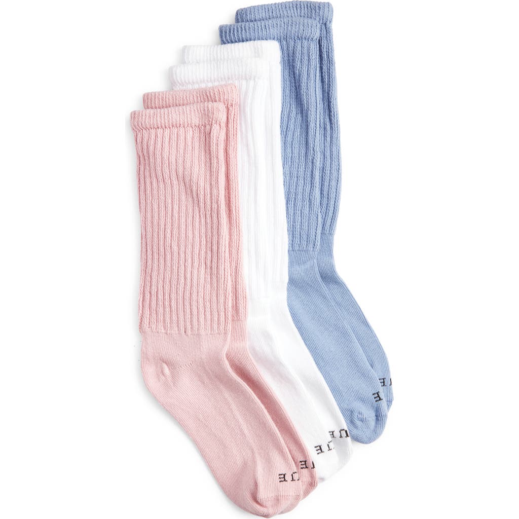 Hue 3-pack Slouch Socks In Country Blue Pack