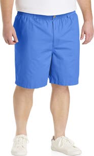 Harbor Bay by DXL Big & Tall Elastic-Waist Shorts