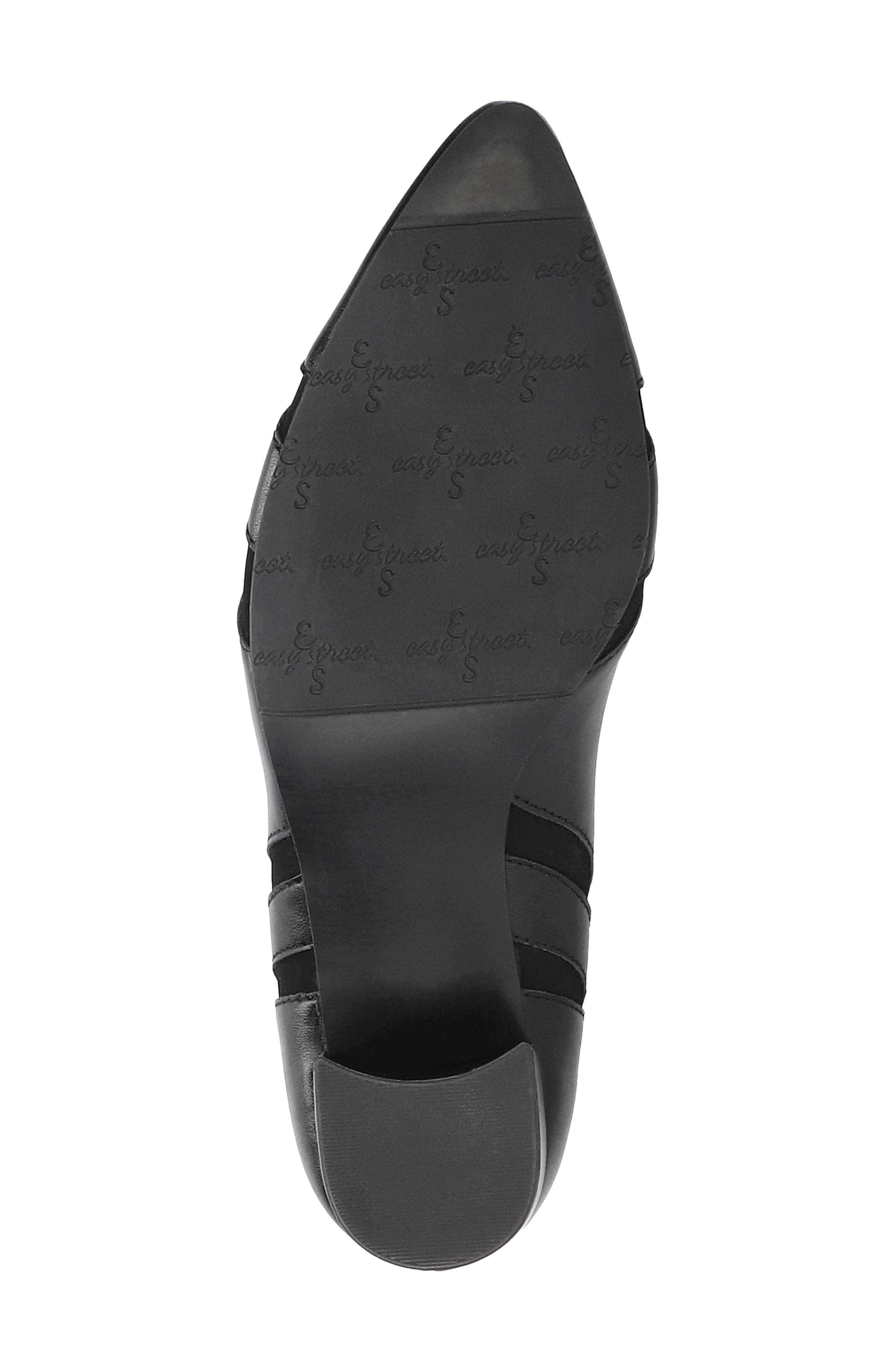 Lizbeth Block Heel Pump, Alternate, color, BLACK LAMY-PATENT