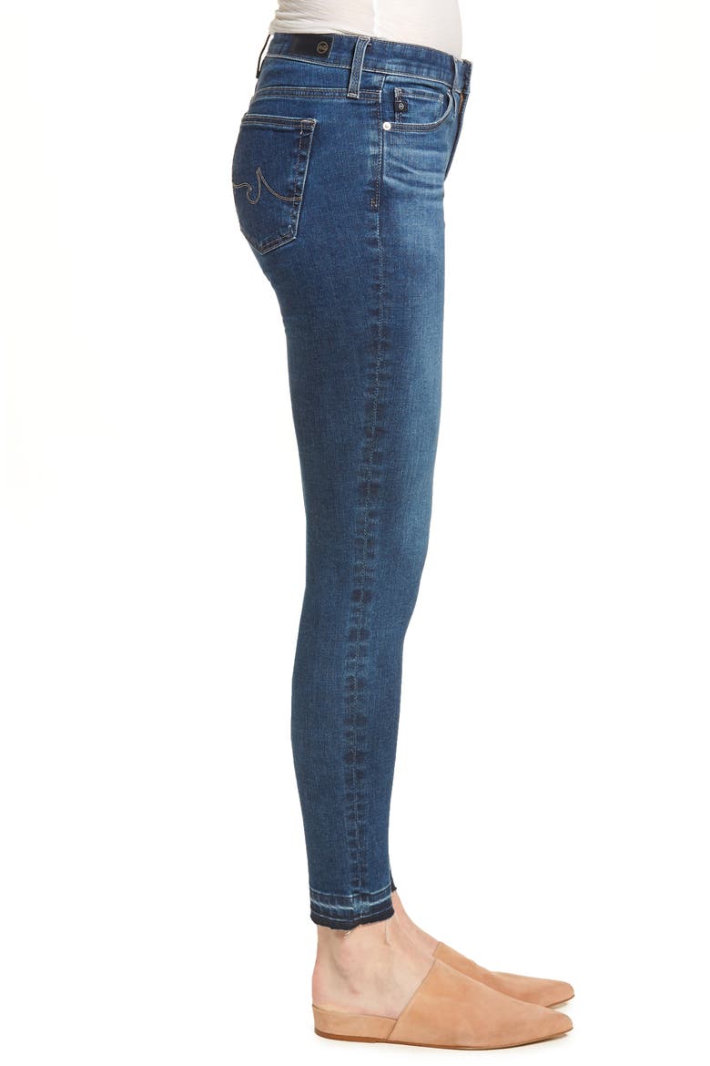 The Legging Ankle Super Skinny Jeans, Alternate, color, SEVEN SEAS