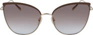 Longchamp Roseau 60mm Gradient Butterfly Sunglasses