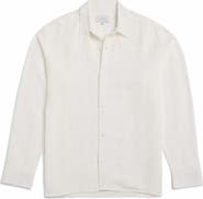 AUTO-REPLY™ Andrew Linen Blend Button-Up Shirt