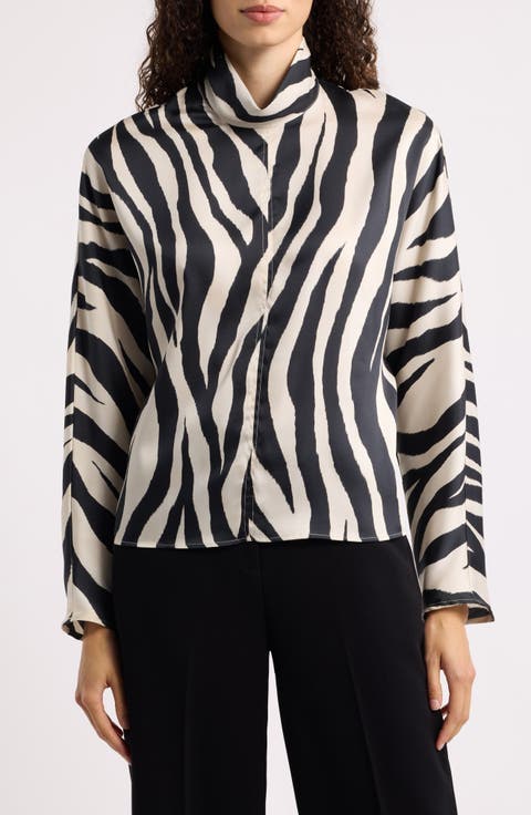 Fresa Mock Neck Top