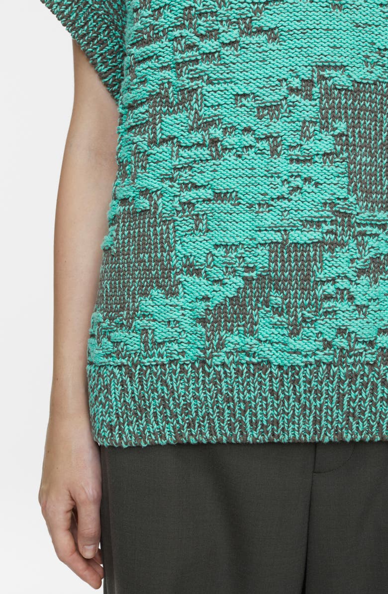 Closed V-Neck Organic Cotton Sweater, Alternate, color,