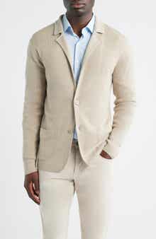 Crown Crafted Beau Merino Wool & Linen Cardigan