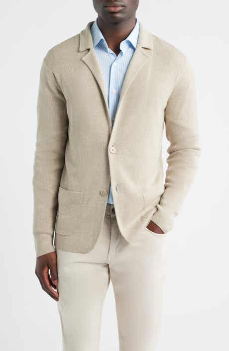 Crown Crafted Beau Merino Wool & Linen Cardigan