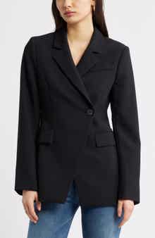 Open Edit The Icon Asymmetric Fitted Blazer