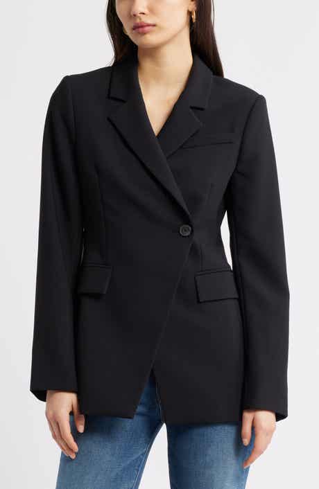 Open Edit The Icon Asymmetric Fitted Blazer