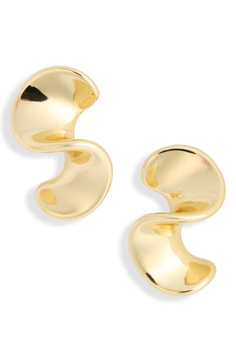 Demi Fine Spiral Drop Earrings