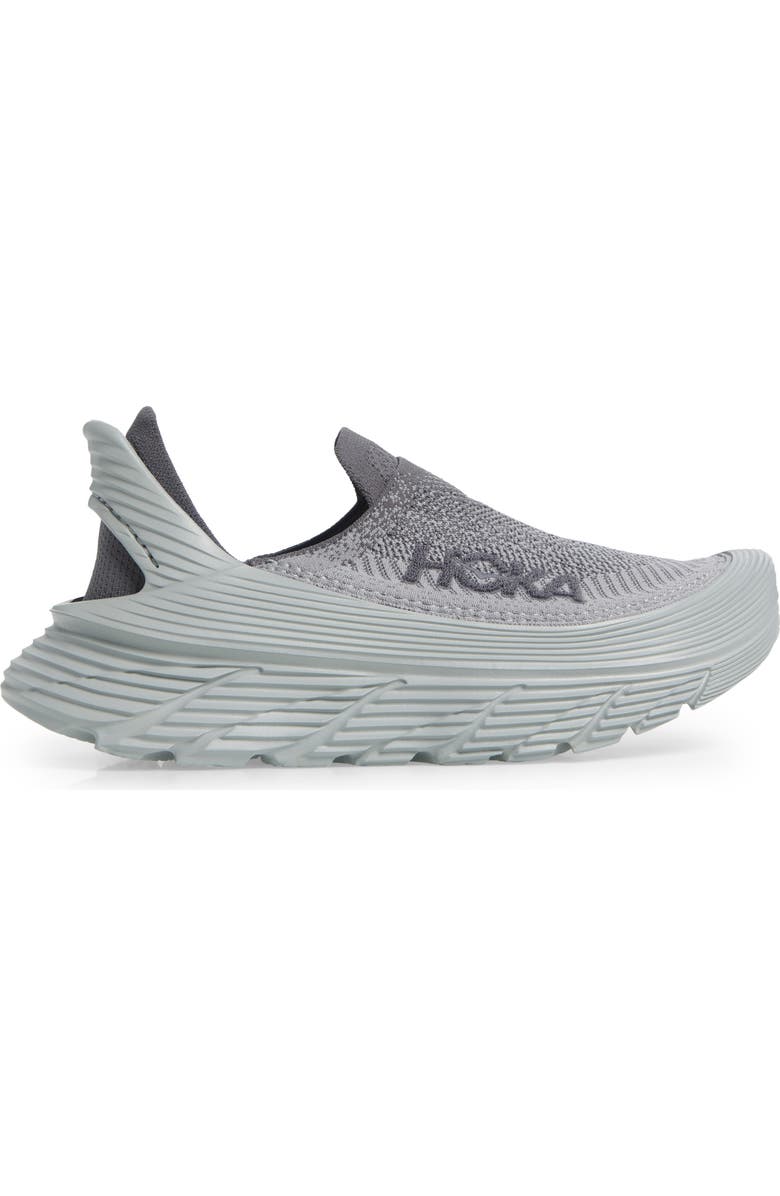 HOKA Restore TC Slip-On, Alternate, color, Satellite Grey / Stellar Grey